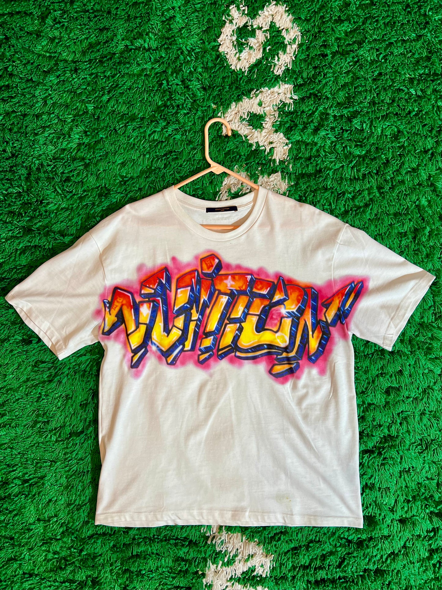 2022 Louis Vuitton “Graffiti” Tee - XL