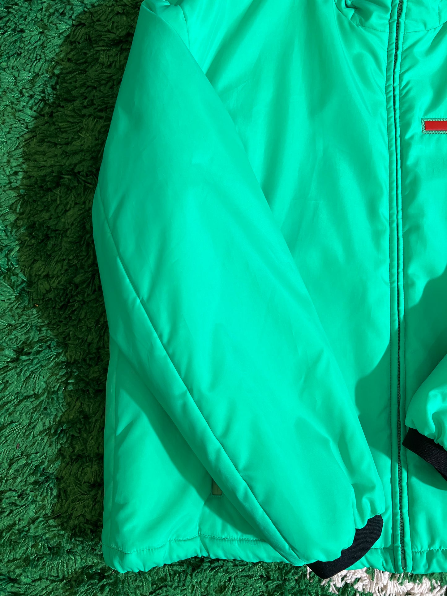 2018 Prada Linea Rossa “Pistachio” Quilted Down Jacket - 10/10