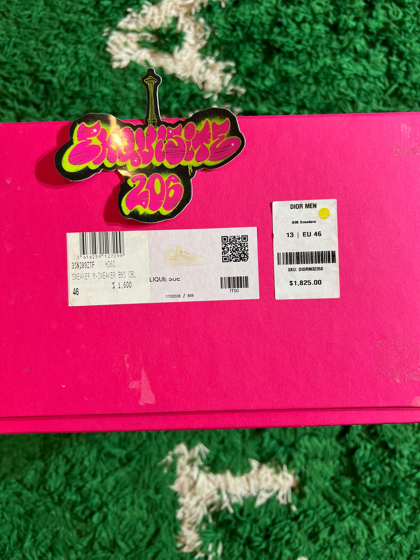 Dior x ERL B9S Skate Sneakers - Size 46