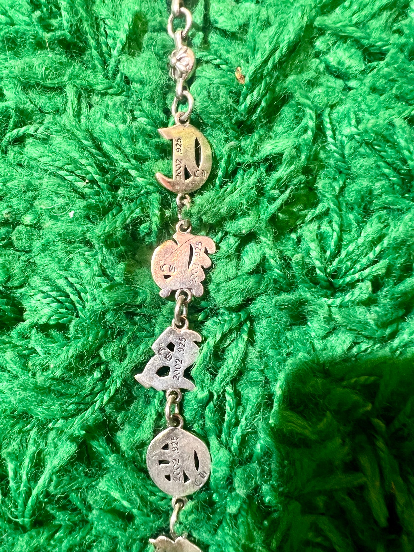 Chrome Hearts “Spell Out” Wallet Chain .925 Silver