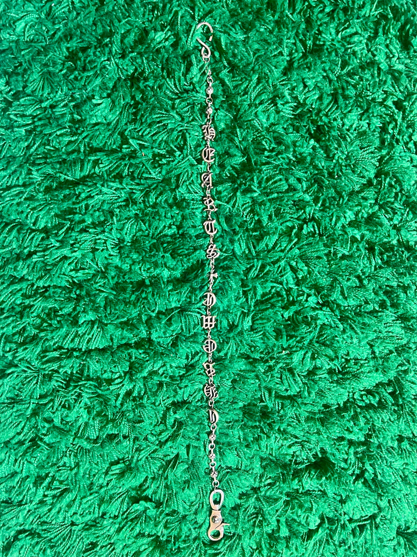 Chrome Hearts “Spell Out” Wallet Chain .925 Silver
