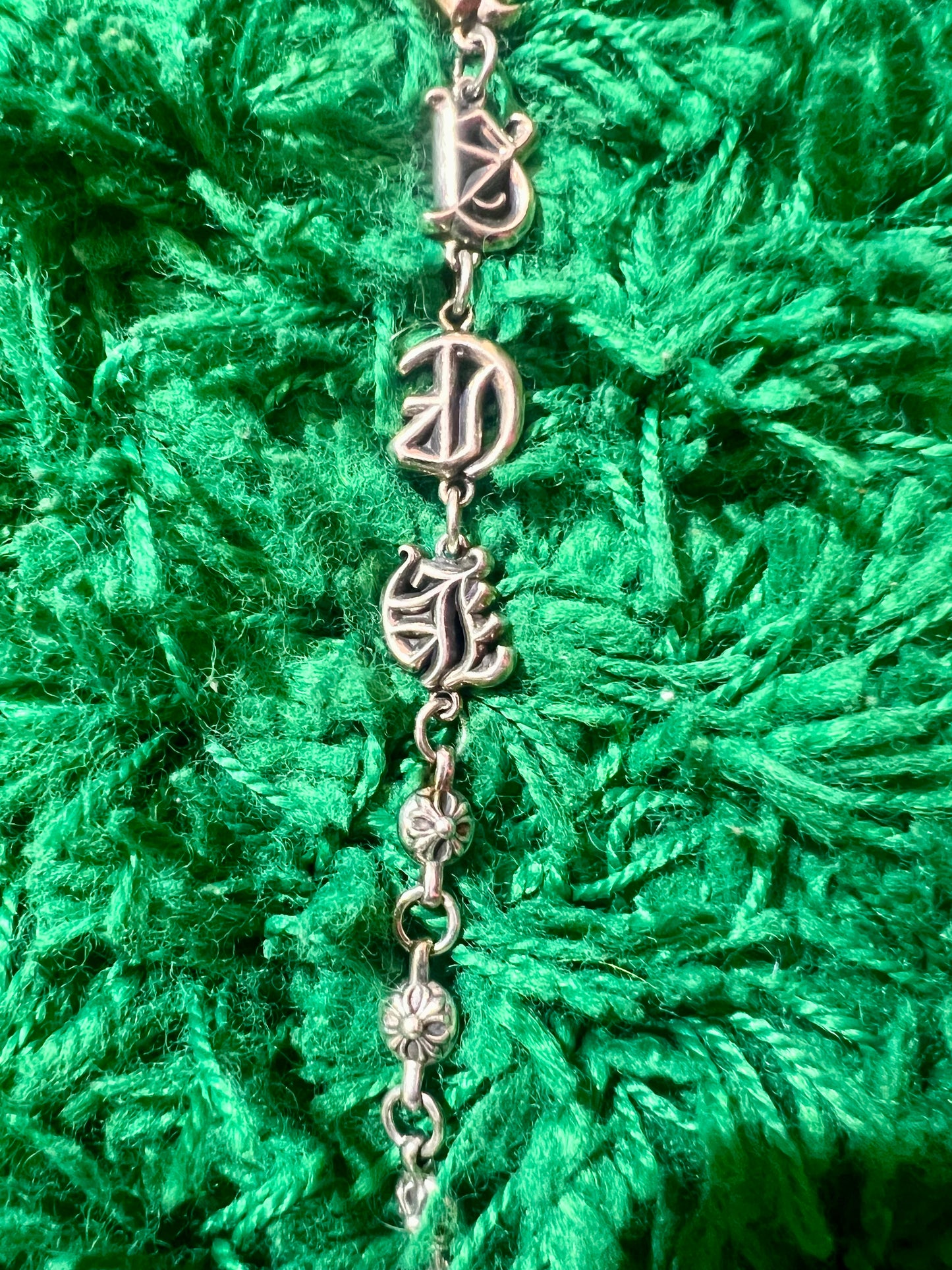 Chrome Hearts “Spell Out” Wallet Chain .925 Silver