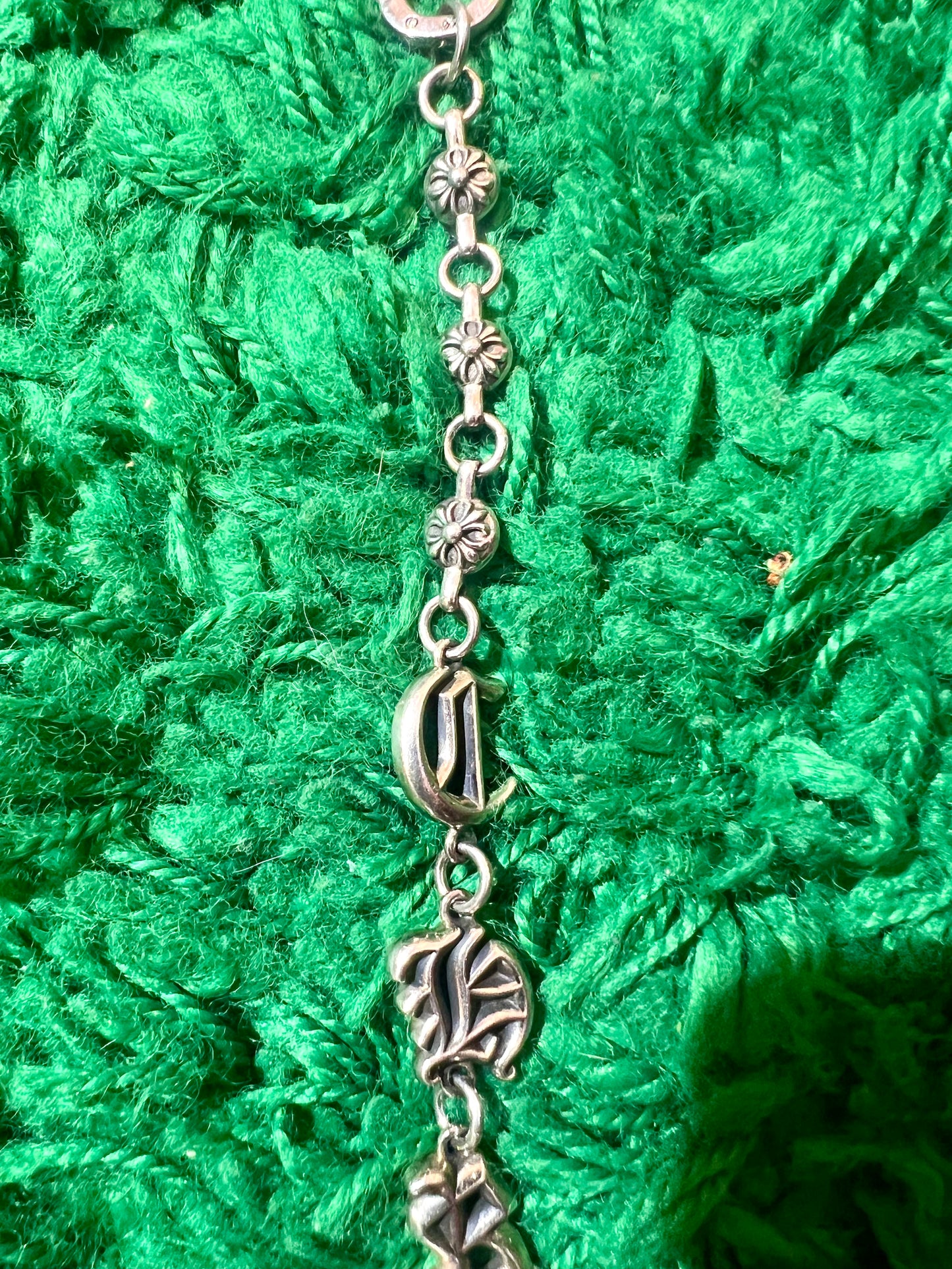 Chrome Hearts “Spell Out” Wallet Chain .925 Silver
