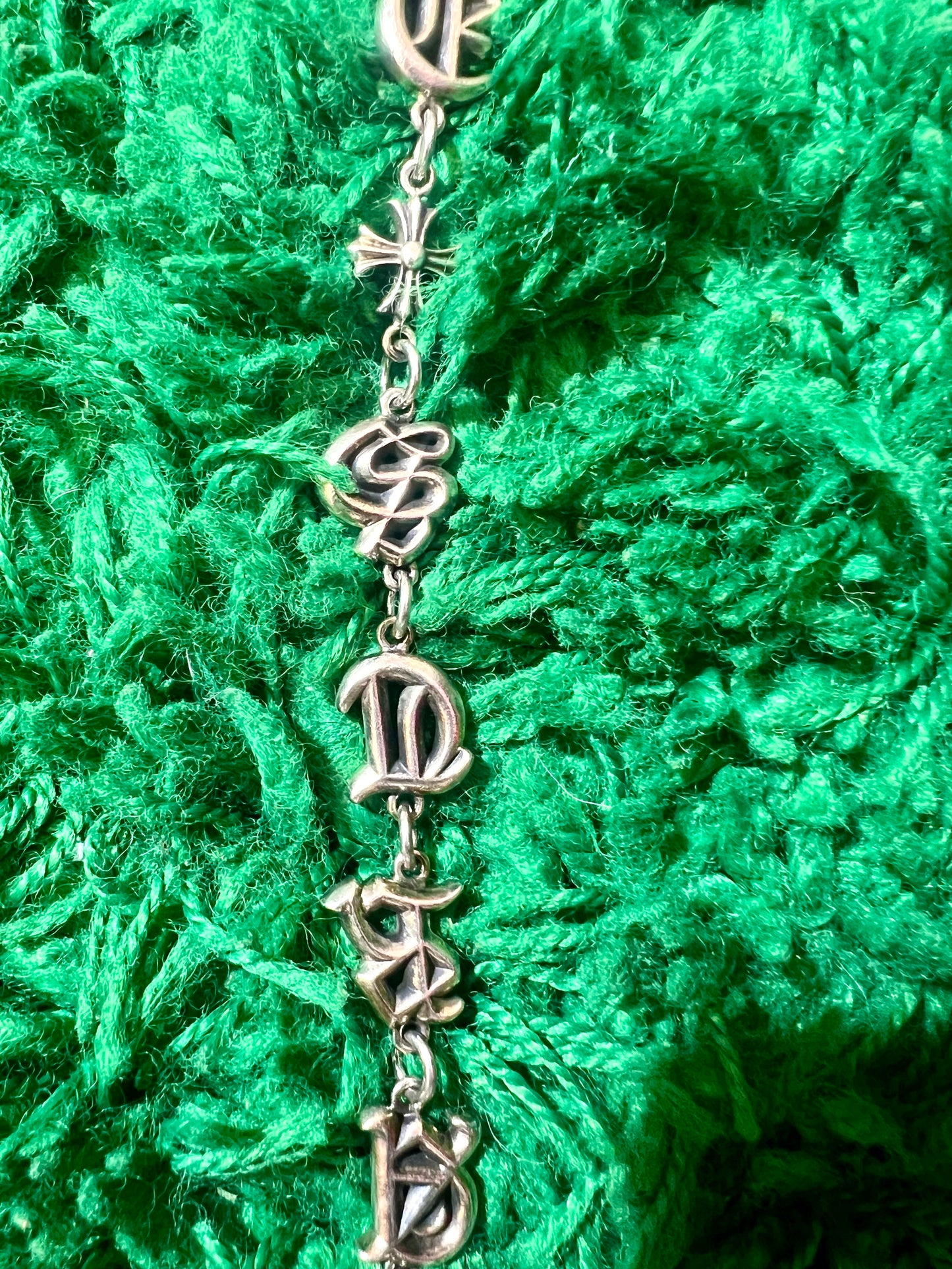 Chrome Hearts “Spell Out” Wallet Chain .925 Silver