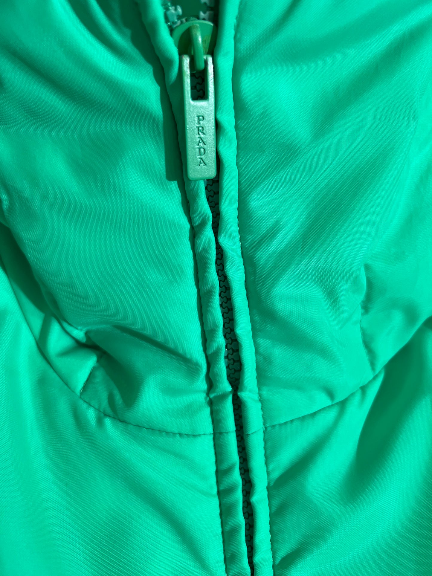 2018 Prada Linea Rossa “Pistachio” Quilted Down Jacket - 10/10