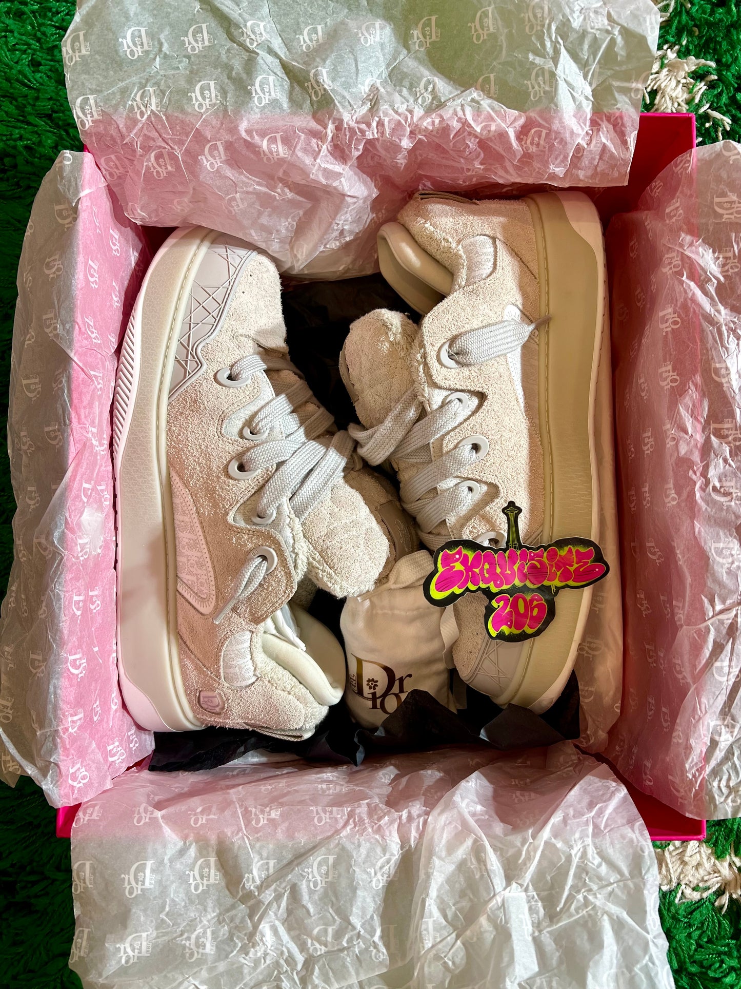Dior x ERL B9S Skate Sneakers - Size 46