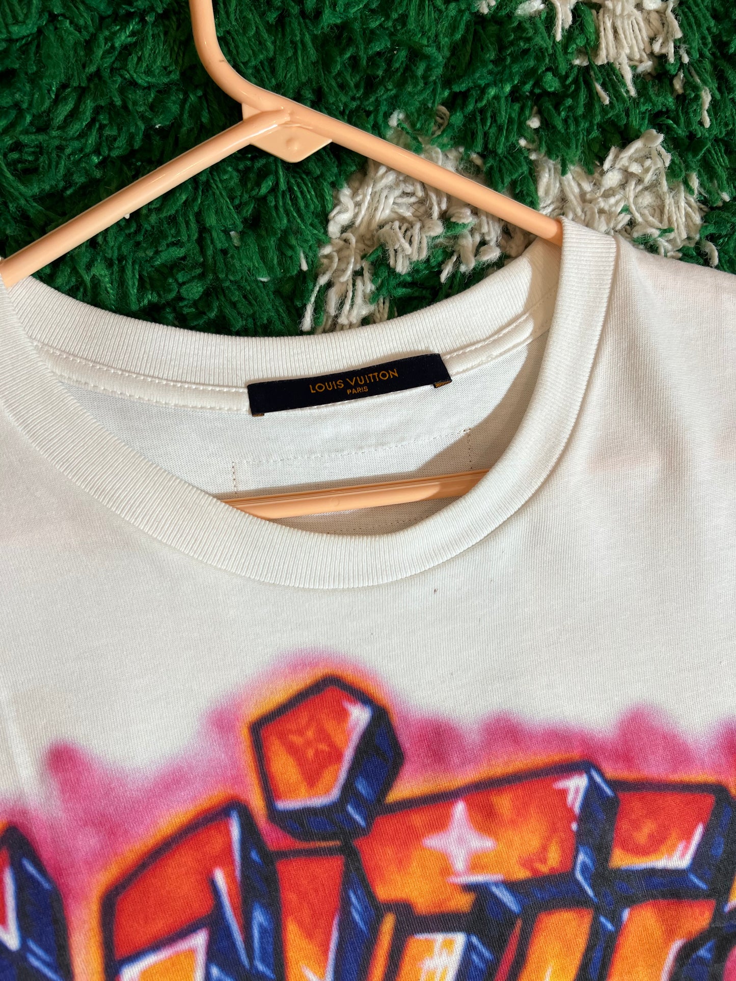 2022 Louis Vuitton “Graffiti” Tee - XL