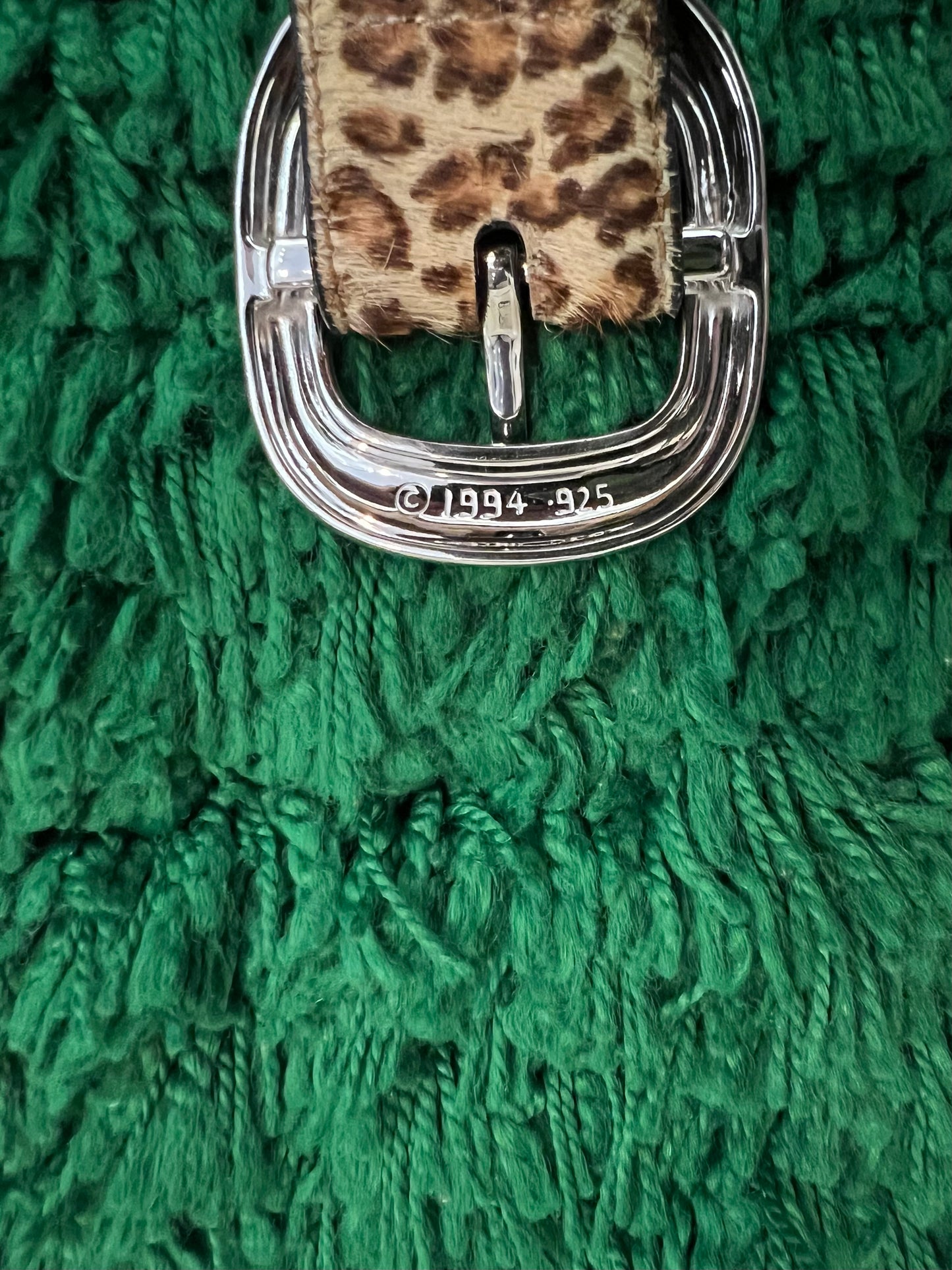 Chrome Hearts Cheetah Gunslinger Belt - Size 38