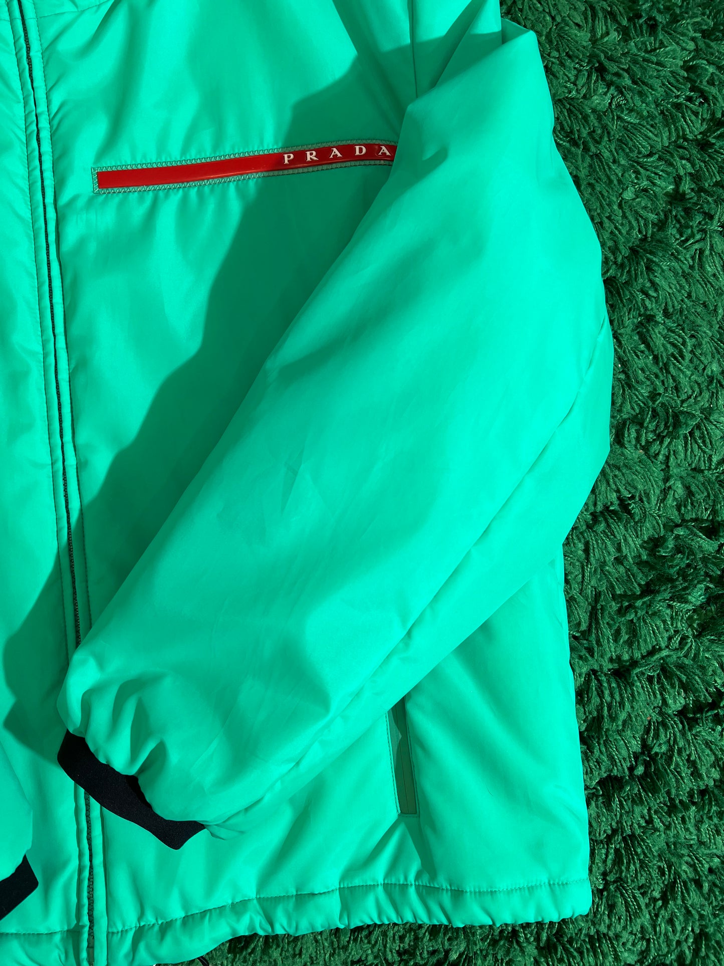 2018 Prada Linea Rossa “Pistachio” Quilted Down Jacket - 10/10