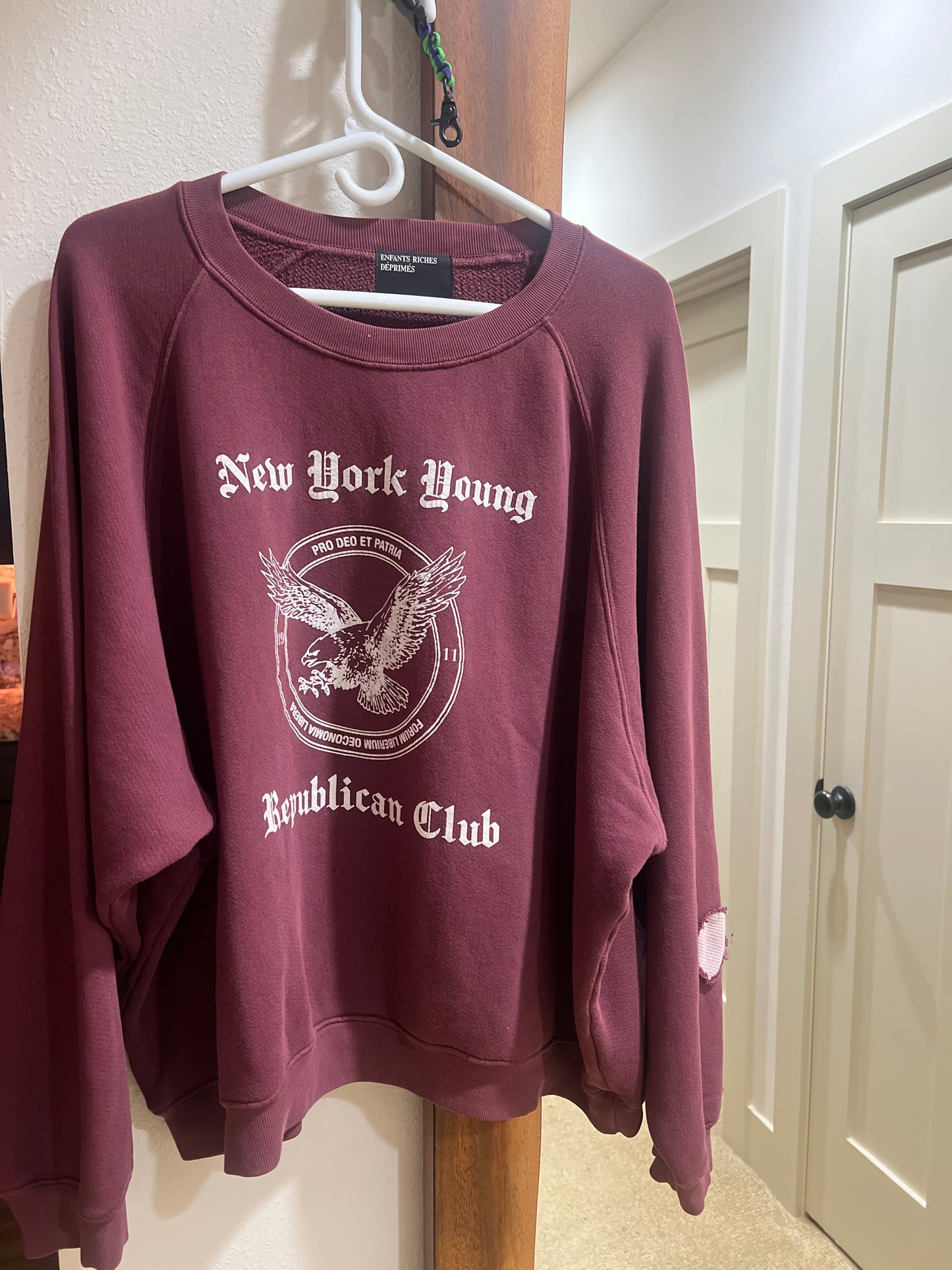 *Enfant Riches Deprimes “Young Republicans Club” Raglan - XL