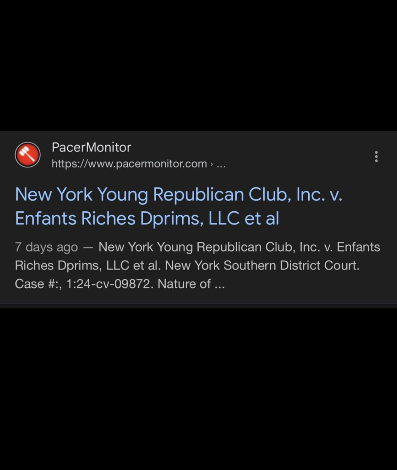 *Enfant Riches Deprimes “Young Republicans Club” Raglan - XL