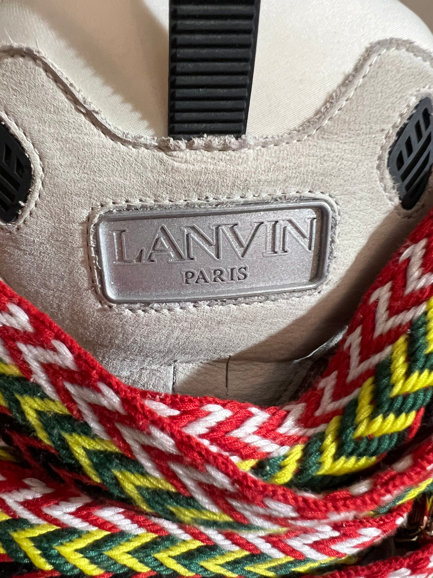 Lanvin Curbs Grey/White - Size 44 Used