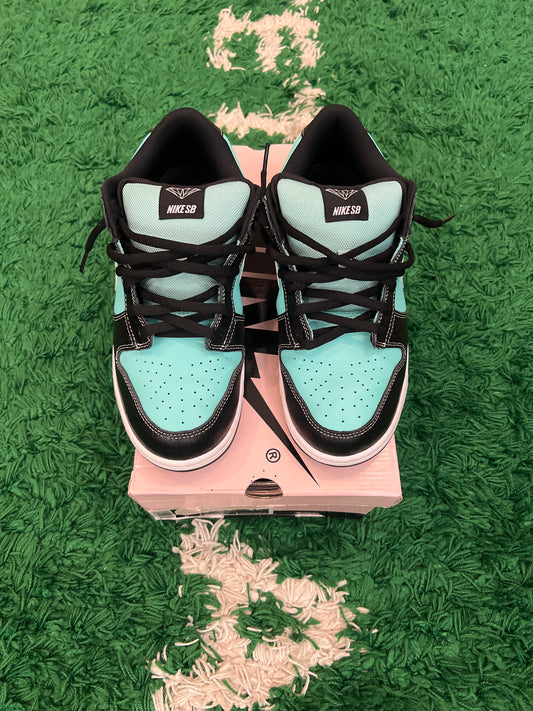 Nike SB x Diamond Supply “Tiffany” Dunks - 10.5 w/ Replacement Box