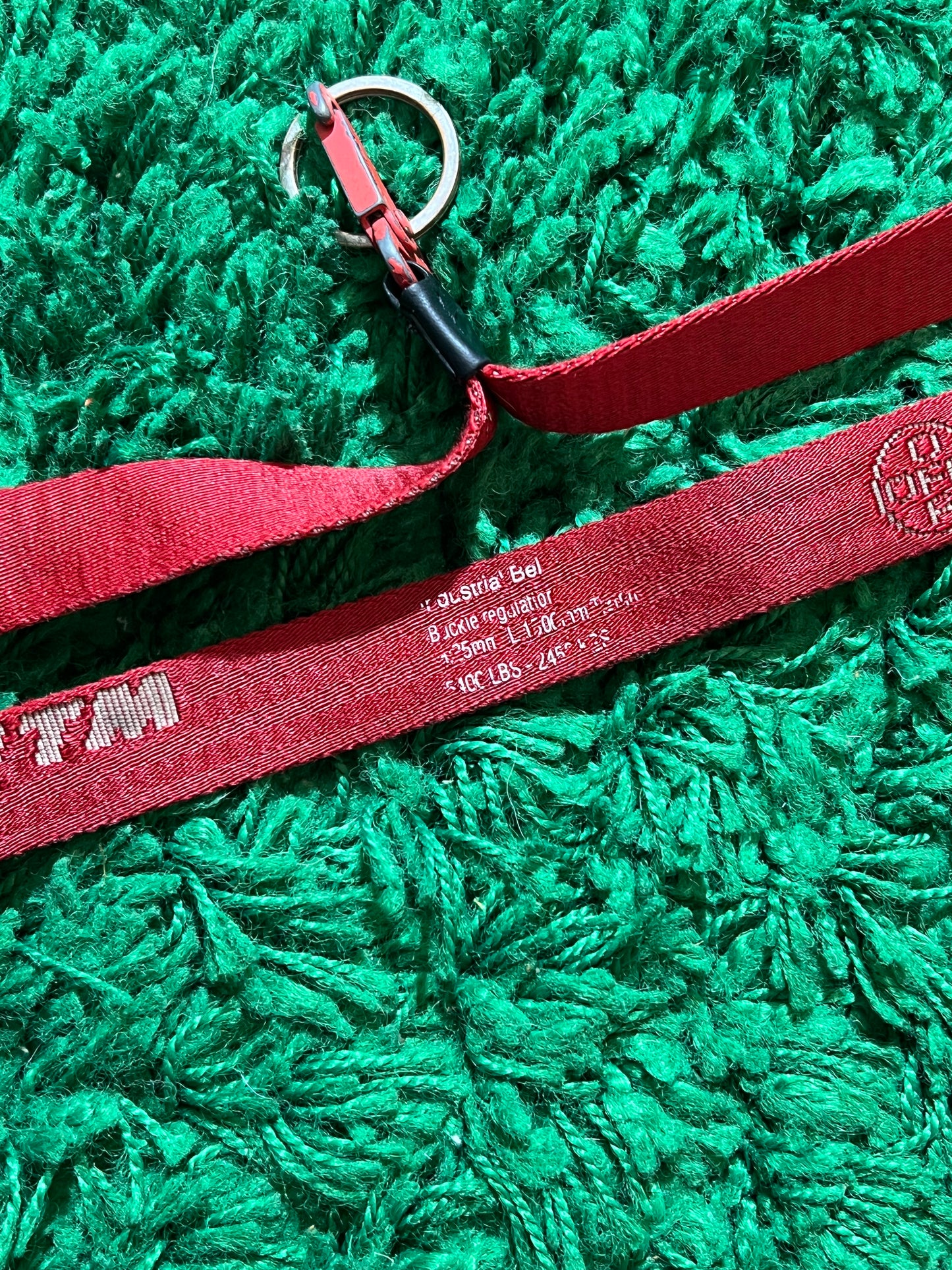 OFF-WHITE 2.0 Industrial Necklace/Keychain - Used