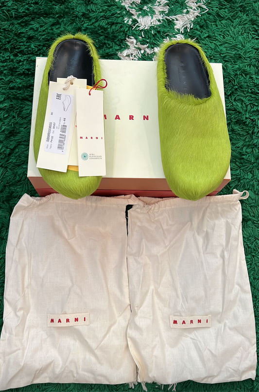 Marni “The Grinch” Fussbett Slides - 44