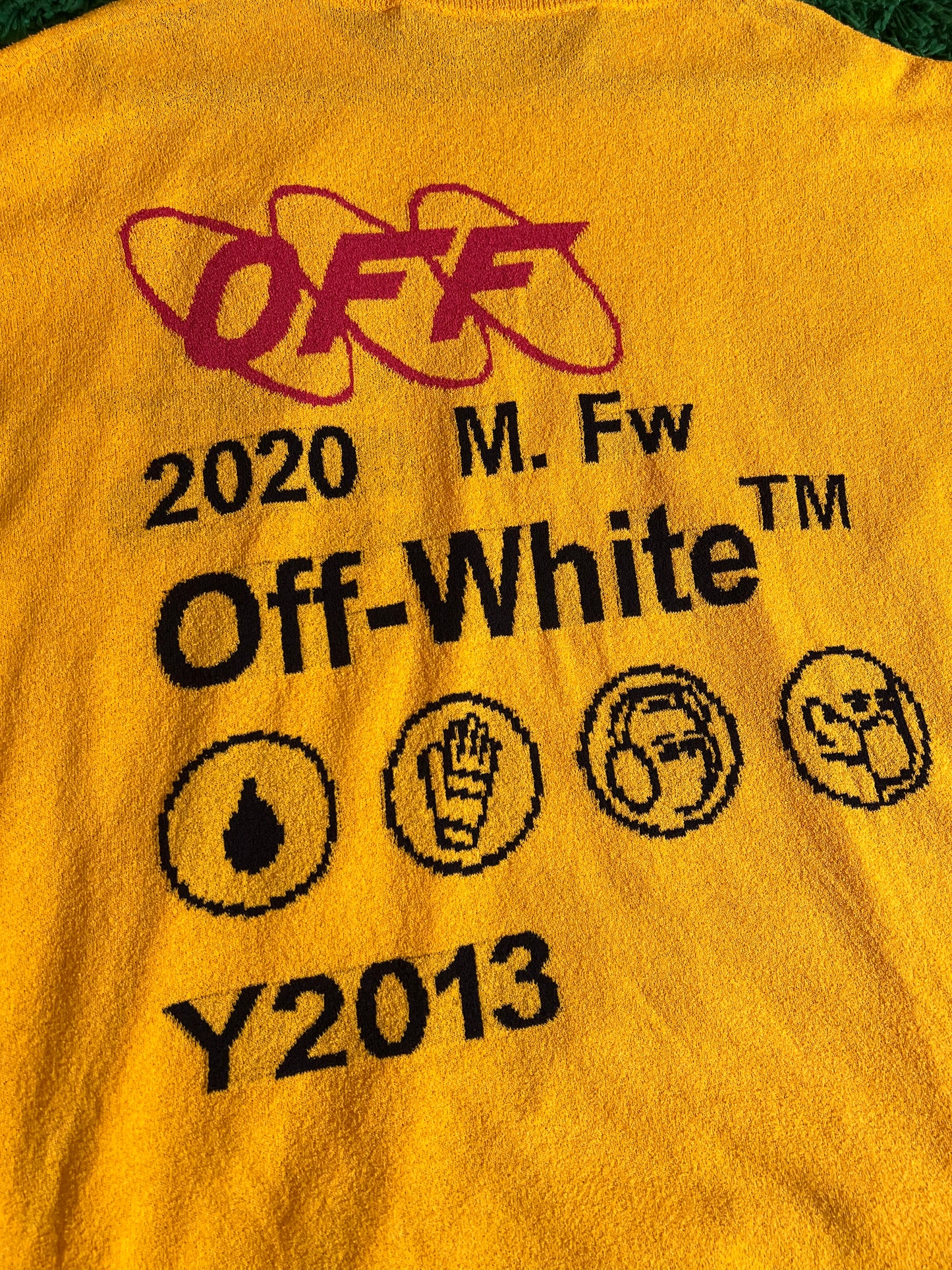 Off-White x Virgil Abloh Knit Tee - L