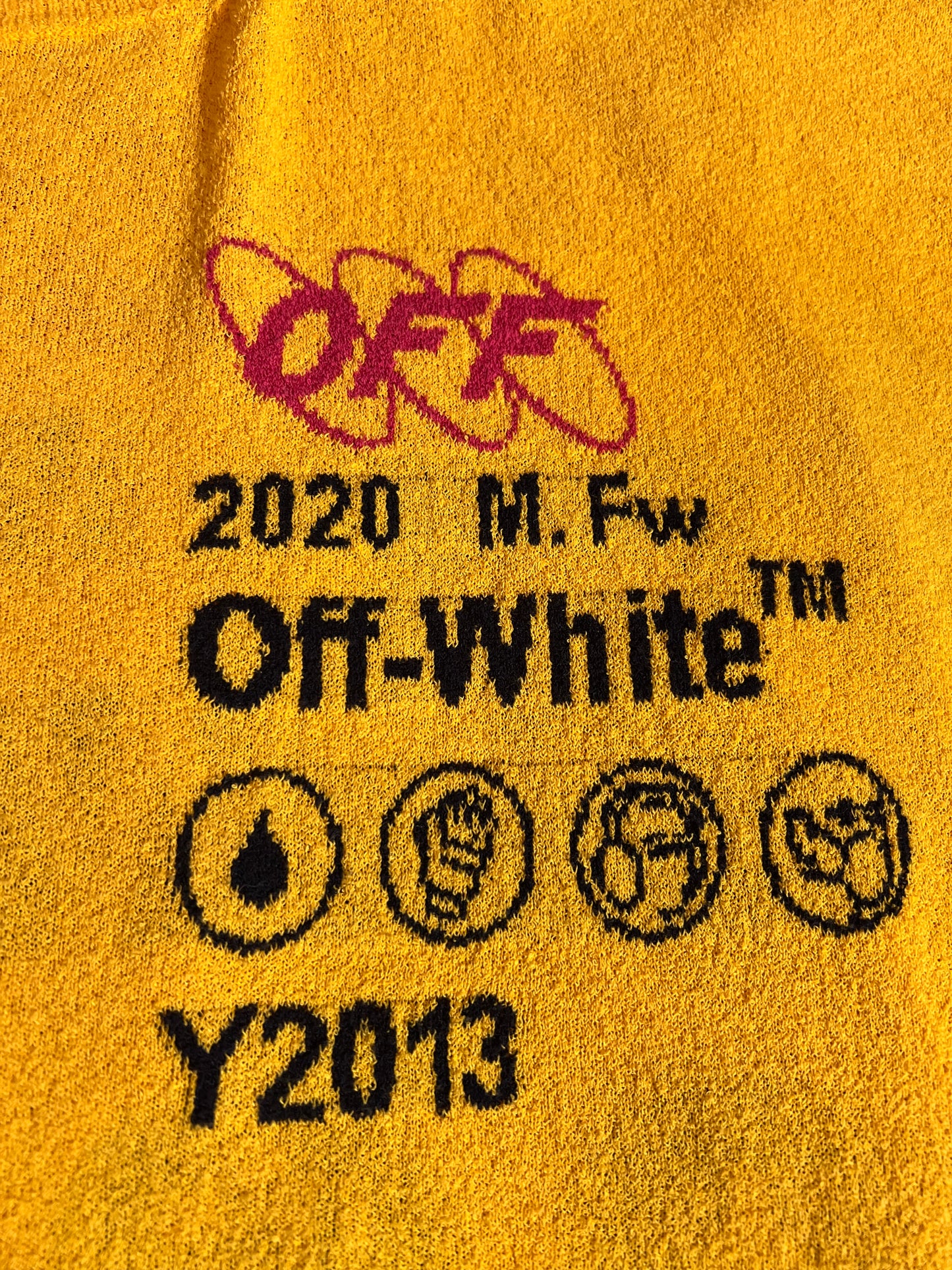 Off-White x Virgil Abloh Knit Tee - L